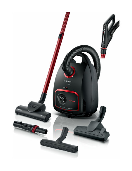 Bosch Serie 6 BGL6POW1 Aspirapolvere con sacco ProPower Nero