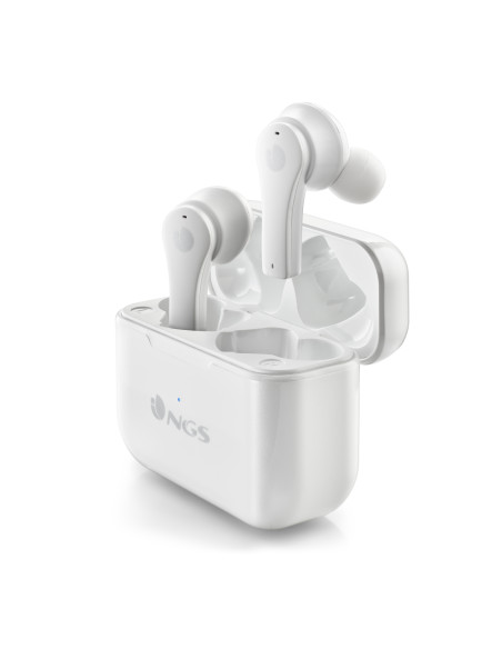 NGS ARTICA BLOOM Auricolare Wireless In-ear Musica e Chiamate USB tipo-C Bluetooth Bianco