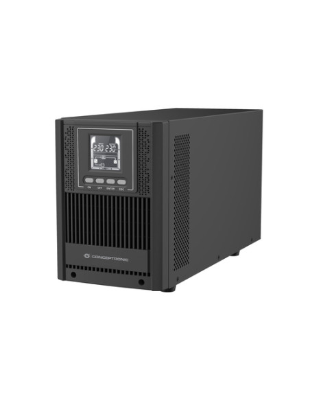 Conceptronic ZEUS52E2K gruppo di continuità (UPS) Doppia conversione (online) 2 kVA 1800 W 6 presa(e) AC