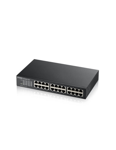 Zyxel GS1100-24E Non gestito Gigabit Ethernet (10/100/1000) Nero