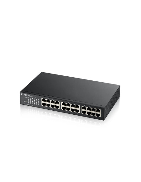Zyxel GS1100-24E Non gestito Gigabit Ethernet (10/100/1000) Nero