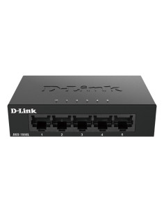 D-Link DGS-105GL/E switch di rete Non gestito Gigabit Ethernet (10/100/1000) Nero