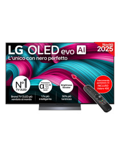 LG OLED evo AI OLED55C55LA TV Serie C5 55'' 4K, α9 Gen8, Brightness Booster, 40W, 4 HDMI, VRR 144Hz, Smart TV WebOS 25
