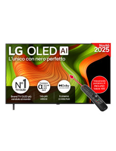 LG OLED AI OLED55B56LA TV Serie B5 55'' 4K, α8 Gen2, Dolby Vision, 20W, 4 HDMI con VRR 120Hz, G-Sync, Smart TV WebOS 25