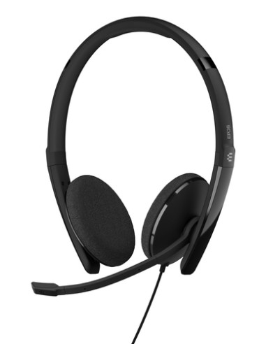 EPOS ADAPT 160T USB II Auricolare Cablato A Padiglione Ufficio USB tipo A Nero