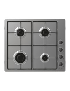 Candy Idea CHW6LBX Acciaio inox Da incasso 56 cm Gas 4 Fornello(i)