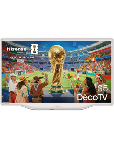 Hisense 32S5Q 81,3 cm (32") Full HD Smart TV Wi-Fi Argento, Bianco