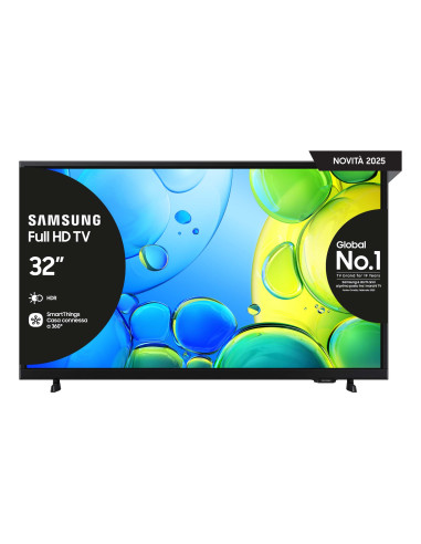 Samsung Full HD 32" UE32F6000FUXZT, Hyper Real Processor, HDR & Pur Color, Smart Experience, OTS Lite & Adaptive Sound, Slim Loo