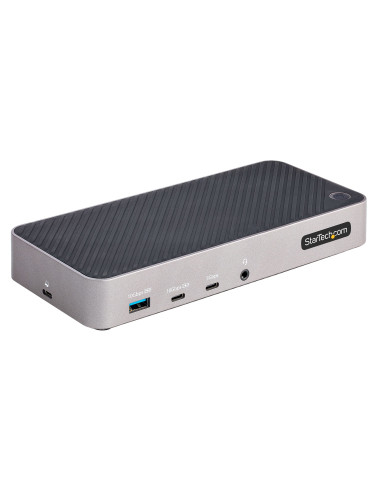 StarTech.com Docking station USB-C per Tre Monitor - Dock USB C Triplo HDMI/DP 4K - Hub USB a 5 Porte - GbE - PD 100W - Docking 