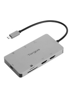 Targus DOCK423EU replicatore di porte e docking station per laptop Cablato USB 3.2 Gen 1 (3.1 Gen 1) Type-C Argento