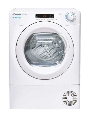 Candy Smart Pro , Asciugatrice 7 KG, Classe E, Bianco, Vapore, Wi-Fi, CSOE H7A2DE-S