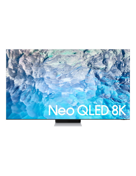 Samsung TV Neo QLED 8K 75” QE75QN900B Smart TV Wi-Fi Stainless Steel 2022, Mini LED, Processore Neural Quantum 8K, Ultra sotti