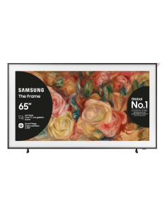 Samsung TV QLED 4K 65” QE65LS03DAUXZT Smart TV Wi-Fi Black 2024, Matte Display, Processore Quantum 4K, Modern Frame Design, Do