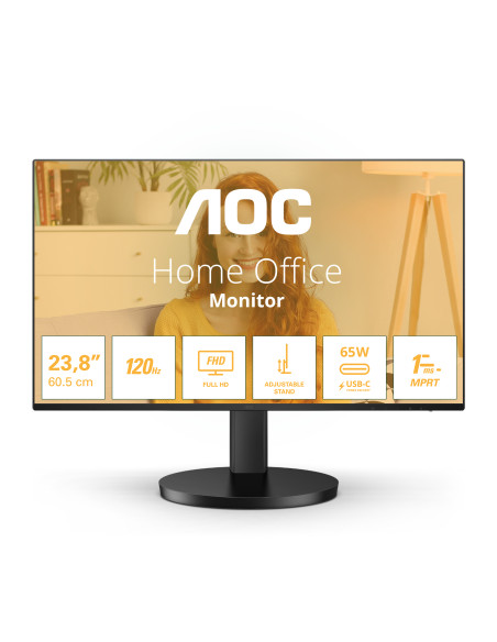 AOC B3 24B3CF2 Monitor PC 60,5 cm (23.8") 1920 x 1080 Pixel Full HD LED Nero