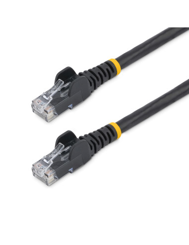 StarTech.com Cavo di Rete da 10m Nero Cat5e Ethernet RJ45 Antigroviglio