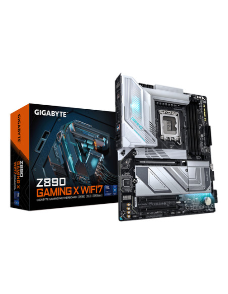 GIGABYTE Z890 GAMING X WIFI7 Scheda Madre - Supporta CPU Intel Core Ultra (Serie 2), VRM a 16+1+2 fasi, fino a 8800MHz DDR5 (OC)