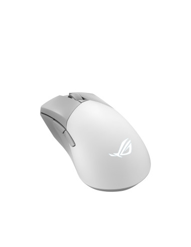 ASUS ROG Gladius III Wireless Aimpoint White mouse Gaming Mano destra RF Wireless + Bluetooth + USB Type-A Ottico 36000 DPI