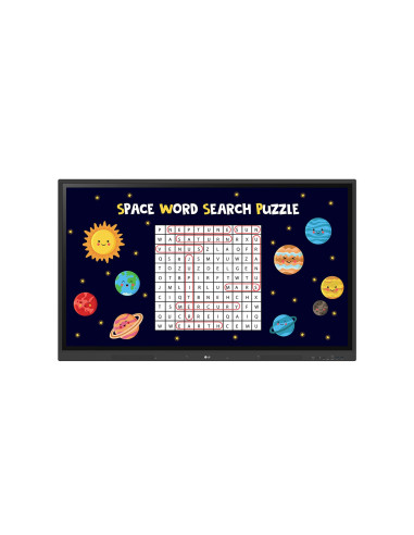 LG 75TR3DK-B lavagna interattiva 190,5 cm (75") 3840 x 2160 Pixel Touch screen Nero