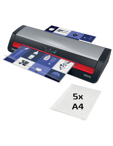 GBC 4410072EU plastificatrice Plastificatrice a caldo 800 mm/min Nero, Acciaio inox