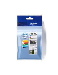 Brother LC3219XLVAL cartuccia toner 4 pz Originale Nero, Ciano, Magenta, Giallo