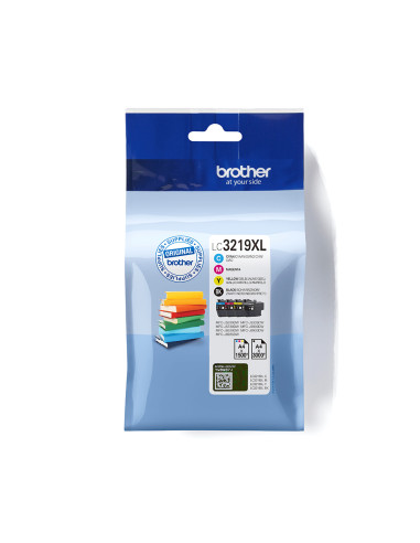 Brother LC3219XLVAL cartuccia toner 4 pz Originale Nero, Ciano, Magenta, Giallo