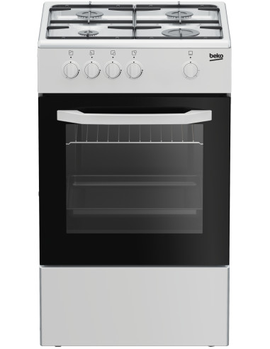 Beko CSG 42001 FW: Cucina a Gas, 50x50 cm