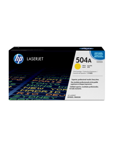 HP Cartuccia Toner originale giallo LaserJet 504A