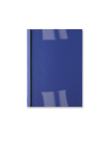GBC Copertine rilegatura termica LeatherGrain 3mm blu royal(100)
