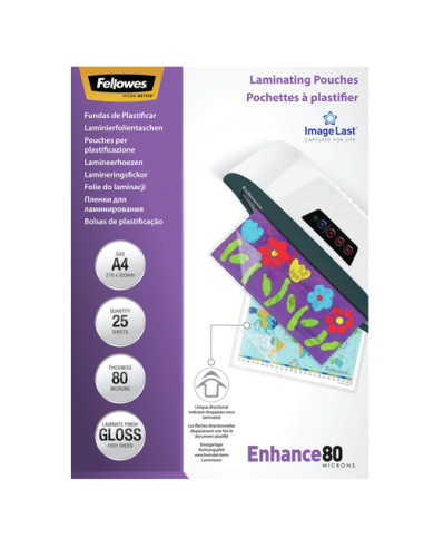 Fellowes 5396205 pellicola per plastificatrice 25 pz