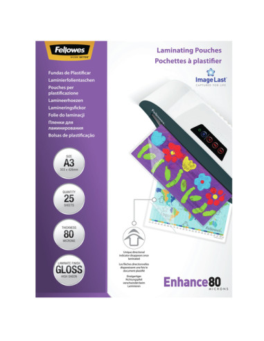 Fellowes 5396403 pellicola per plastificatrice 25 pz