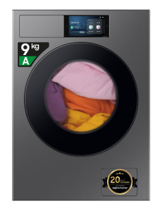 Samsung WF90F09C4SU3 lavatrice Caricamento frontale 9 kg 1400 Giri/min Argento
