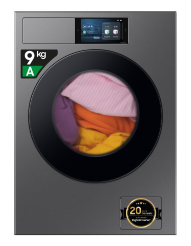 Samsung WF90F09C4SU3 lavatrice Caricamento frontale 9 kg 1400 Giri/min Argento