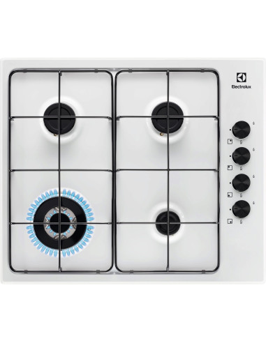 Electrolux EGS6414W Piano cottura a gas Serie 300 Slim side control 60cm