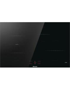 Hisense HI8421BSC Nero Da incasso 80 cm Piano cottura a induzione 4 Fornello(i)