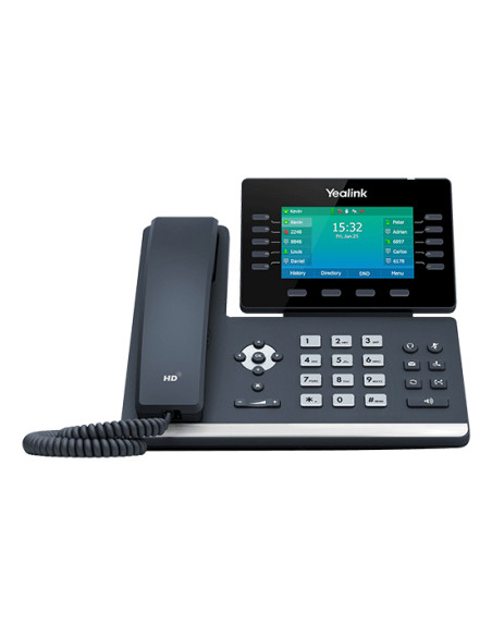 Yealink SIP-T54W telefono IP Nero 10 linee LCD Wi-Fi