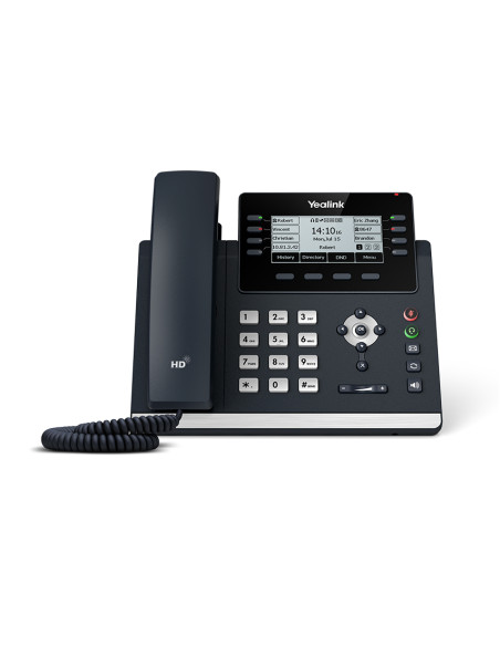 Yealink SIP-T43U telefono IP Grigio 12 linee LCD Wi-Fi