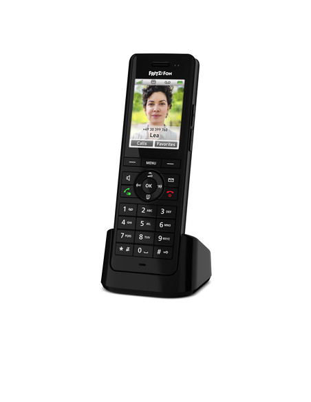 Fon FRITZ! X6 INT Telefono DECT Identificatore di chiamata Nero