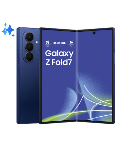 Samsung Galaxy Z Fold7 Smartphone AI, RAM 12GB, 512GB, Display 6,5"/8", Camera 200MP, Batteria a lunga durata, Blue Shadow