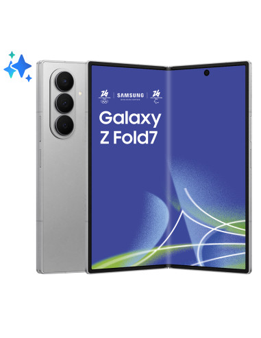 Samsung Galaxy Z Fold7 Smartphone AI, RAM 12GB, 256GB, Display 6,5"/8'', Camera 200MP, Batteria a lunga durata, Silver Shadow