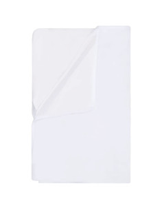 Coprimaterasso Impermeabili 2 pz in Cotone 140x200 cm Bianchi