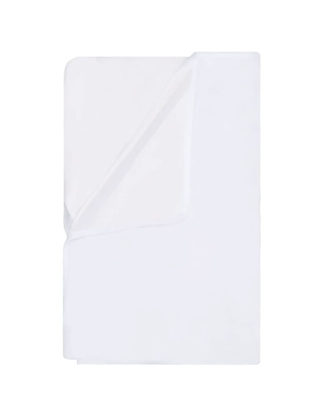 Coprimaterasso Impermeabili 2 pz in Cotone 140x200 cm Bianchi