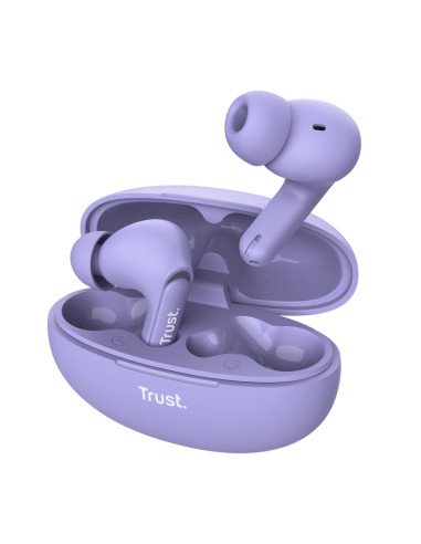 Trust Yavi Auricolare True Wireless Stereo (TWS) In-ear Musica e Chiamate USB tipo-C Bluetooth Viola