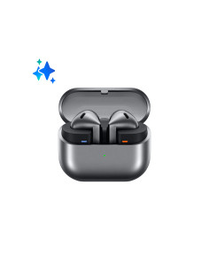 Samsung Galaxy Buds3 Auricolari AI open-type True Wireless, Audio Hi-Fi, Impermeabilità IP57, Silver