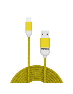 Celly PT-MC001-5Y cavo USB USB 2.0 1,5 m Micro-USB A USB A Giallo