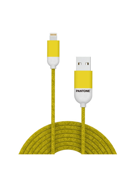 Celly PT-LCS001-5Y cavo per cellulare Giallo 1,5 m USB A Lightning