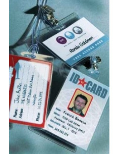 GBC Pouch per carta di credito 60x90 mm 2x125 mic lucide (100)