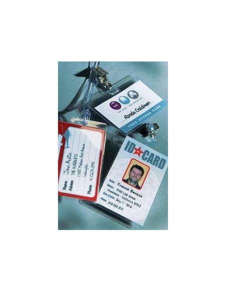 GBC Pouch per carta di credito 60x90 mm 2x125 mic lucide (100)