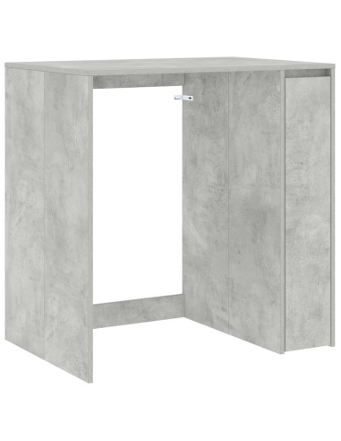 Mobiletto per lavatrice con porta Calcestruzzo 87 x 60 x 89 cm