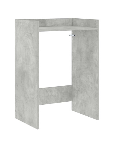 Mobiletto per lavatrice Calcestruzzo 67,5 x 48 x 97 cm