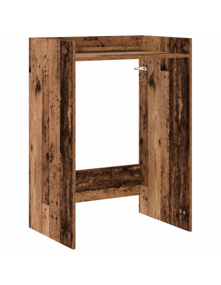 Mobiletto per lavatrice Legno vecchio 67,5 x 48 x 97 cm